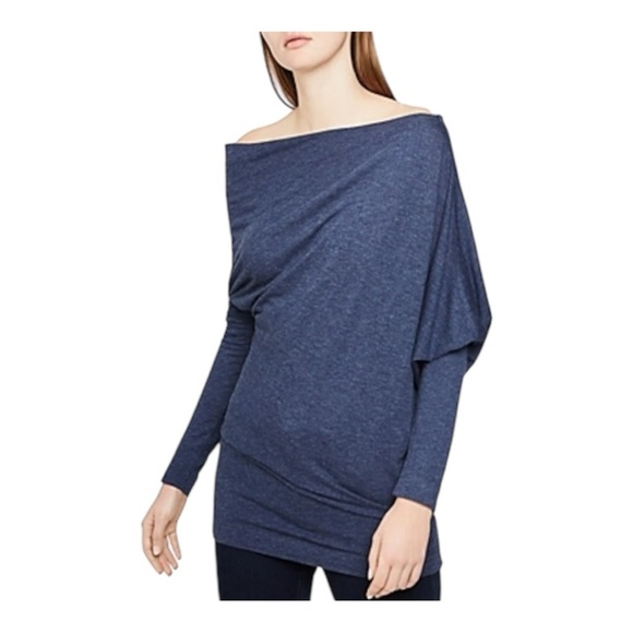 Reiss Norah Draped Off-the-Shoulder Top-Women Size S - Picture 1 of 7
